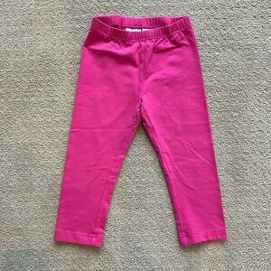 Cotton blend Capri leggings￼